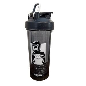 BlenderBottle The Mandalorian‎ Star Wars Protein Bottle Flip Top 28oz NWOT